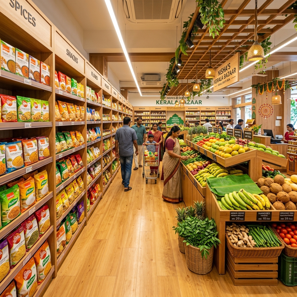 Inside KA Supermarket